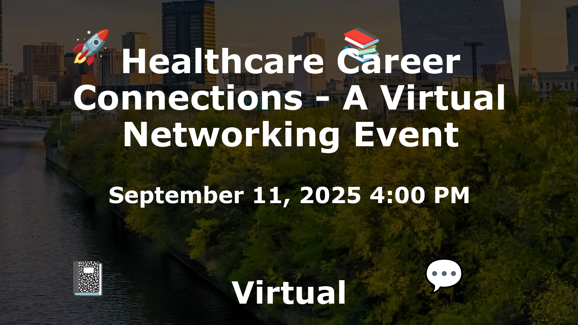 Healthcare Career Connections - A Virtual Networking Event event image